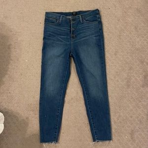 Jcrew high rise jeans size 32